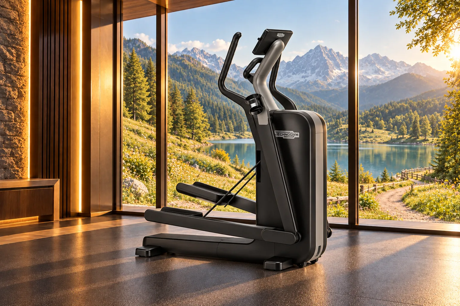 Technogym ELLIPTICAL &ndash; ilustračn&aacute; vizualiz&aacute;cia